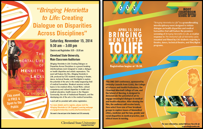 Bringing Henrietta to Life: The Arts in Medical Humanities