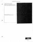 Defendant's Exhibit 105: Crime Classification Manual, Staged Crime Scene Form