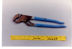 Weapon 01. Blue-handled pliers with simulated blood