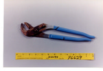 Weapon 02. Blue-handled pliers with simulated blood