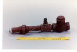 Weapon 06. Pipe section with simulated blood by Cuyahoga County Prosecutor's Office and Cuyahoga County Coroner's Office
