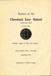 1945-1946 Cleveland Law School by Cleveland Law School