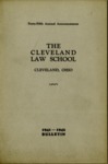 1941-1942 Cleveland Law School