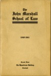 1940-1941 John Marshall School of Law