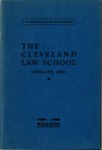 1938-1939 Cleveland Law School