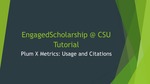02: EngagedScholarship @ CSU - PlumX Metrics: Usage and Citations by Theresa M. Nawalaniec