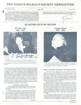 The Darius Milhaud Society Newsletter, Vol. 4, Spring 1988