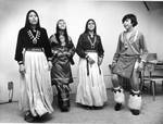Native American youth dance troupe perform traditional dances by Frank Reed
