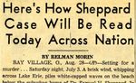 54/08/29 Here's how Sheppard case will be read today across nation