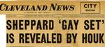 54/08/06 Sheppard 'Gay Set' is Revealed by Houk by Cleveland News