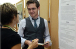 Photo Taken at the 2012 Undergraduate Research Poster Session
