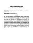 Lake Erie Water Assessment Study